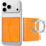 BFK50 Portacarte orizzontale magnetico in ecopelle