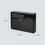 Microfono palmare wireless G108 da 1 a 2 con riduzione del rumore.