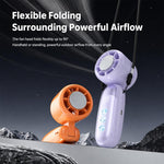 Ventilatore portatile ad alta velocità con display digitale K22
