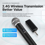 Microfono palmare wireless 2 in 1 GE5 2.4G