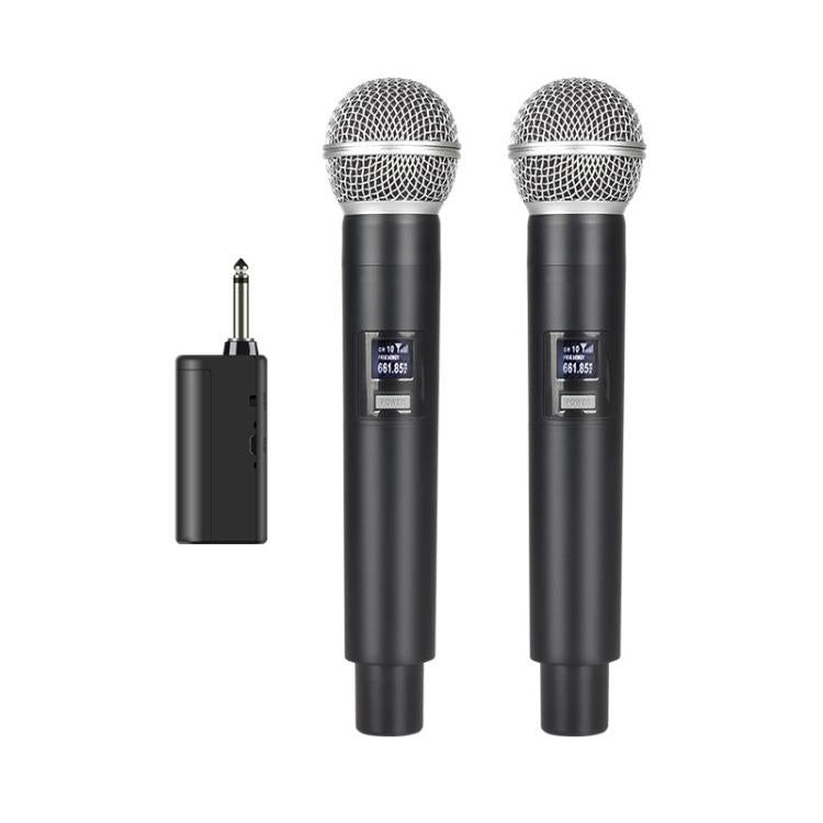Microfono palmare wireless GE5 2.4 GHz doppio canale
