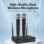 Microfono palmare wireless VHF V7 da 1 a 2