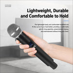 Microfono palmare wireless VHF V7 da 1 a 2