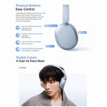 Cuffie wireless Bluetooth over-ear originali Xiaomi REDMI con riduzione del rumore.