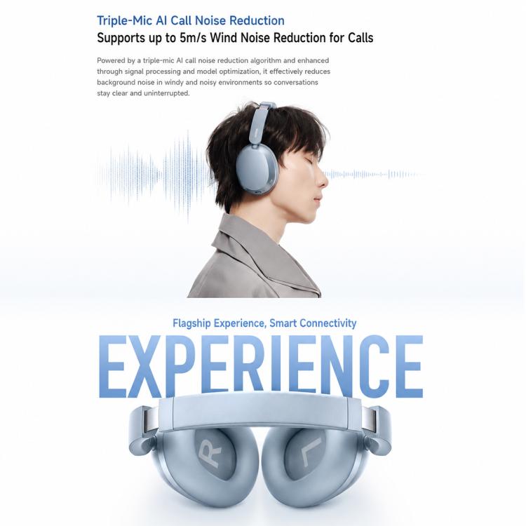 Cuffie wireless Bluetooth over-ear originali Xiaomi REDMI con riduzione del rumore.