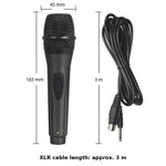 Microfono cablato separato anti-feedback YS-223, 6.35mm