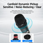 Microfono cablato separato anti-feedback YS-225, 6.35mm