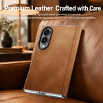 Custodia protettiva per telefono con supporto integrato, texture in pelle scamosciata di pecora., For Galaxy Z Fold8 5G