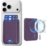BFK52 Portacarte magnetico in ecopelle per 3 carte