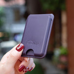BFK52 Portacarte magnetico in ecopelle per 3 carte