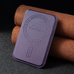 BFK52 Portacarte magnetico in ecopelle per 3 carte