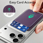 BFK52 Portacarte magnetico in ecopelle per 3 carte