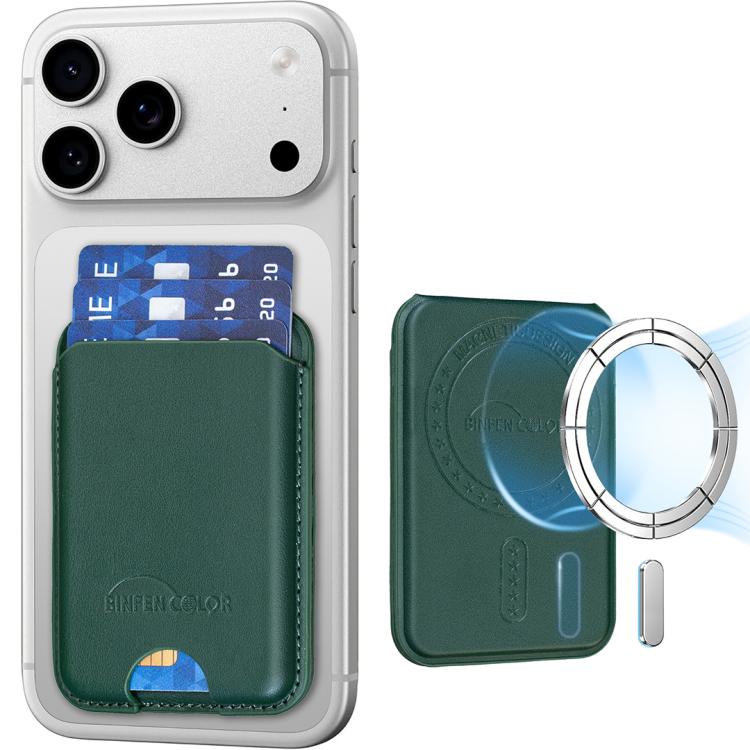 BFK52 Portacarte magnetico in ecopelle per 3 carte