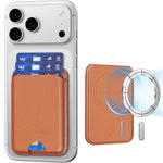 BFK52 Portacarte magnetico in ecopelle per 3 carte