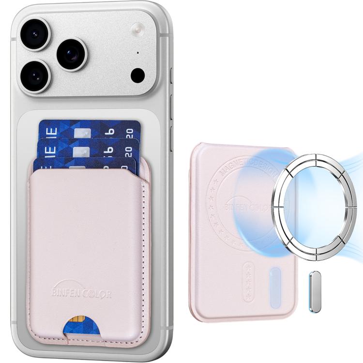 BFK52 Portacarte magnetico in ecopelle per 3 carte