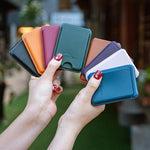 BFK52 Portacarte magnetico in ecopelle per 3 carte