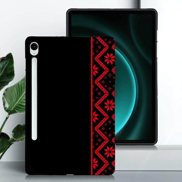 Custodia per tablet in TPU con motivo a colori, For Galaxy Tab S10 FE / S10 Lite / S9, For Galaxy Tab S11