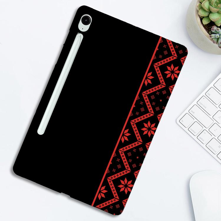 Custodia per tablet in TPU con motivo a colori, For Galaxy Tab S10 FE / S10 Lite / S9, For Galaxy Tab S11