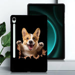 Custodia per tablet in TPU con motivo a colori, For Galaxy Tab S10 FE / S10 Lite / S9, For Galaxy Tab S11