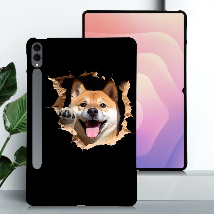 Custodia per tablet in TPU con motivo a colori, For Galaxy Tab S11 Ultra / S10 Ultra, For Galaxy Tab S10 FE+