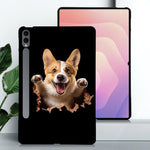 Custodia per tablet in TPU con motivo a colori, For Galaxy Tab S11 Ultra / S10 Ultra, For Galaxy Tab S10 FE+