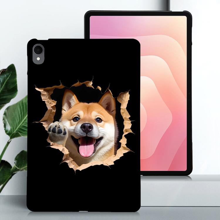 Custodia per tablet in TPU con motivo a colori, For Galaxy Tab S10 FE / S10 Lite / S9, For Galaxy Tab S11