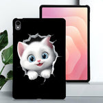 Custodia per tablet in TPU con motivo a colori, For Galaxy Tab S10 FE / S10 Lite / S9, For Galaxy Tab S11