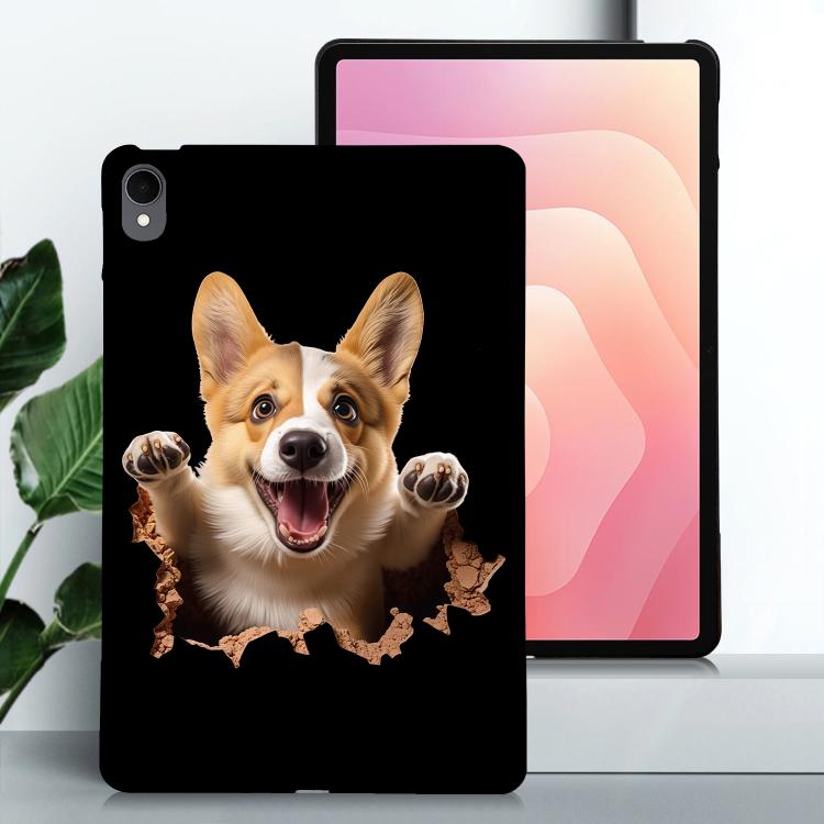 Custodia per tablet in TPU con motivo a colori, For Galaxy Tab S10 FE / S10 Lite / S9, For Galaxy Tab S11