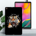 Custodia per tablet in TPU con motivo a colori, For Galaxy Tab A 10.1 2019 / T510, For Galaxy Tab A 8.0 2019 / T290 / T295