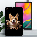 Custodia per tablet in TPU con motivo a colori, For Galaxy Tab A 10.1 2019 / T510, For Galaxy Tab A 8.0 2019 / T290 / T295