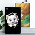Custodia per tablet in TPU con motivo a colori, For Galaxy Tab A8 / X200 / X205, For Galaxy Tab A7 Lite / T220
