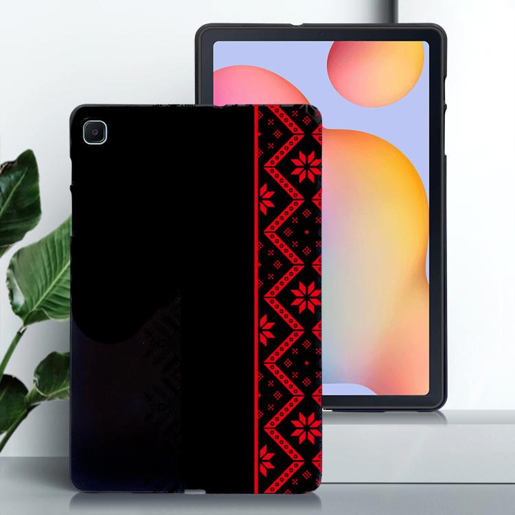 Custodia per tablet in TPU con motivo a colori, For Galaxy Tab S10+ / S9+ / S9 FE+, For Galaxy Tab S6 Lite 2024 / 2022