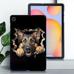 Custodia per tablet in TPU con motivo a colori, For Galaxy Tab S10+ / S9+ / S9 FE+, For Galaxy Tab S6 Lite 2024 / 2022