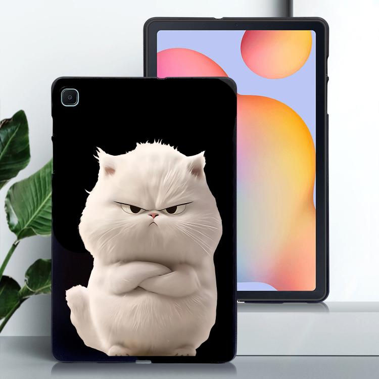Custodia per tablet in TPU con motivo a colori, For Galaxy Tab S10+ / S9+ / S9 FE+, For Galaxy Tab S6 Lite 2024 / 2022