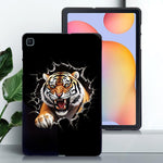 Custodia per tablet in TPU con motivo a colori, For Galaxy Tab S10+ / S9+ / S9 FE+, For Galaxy Tab S6 Lite 2024 / 2022