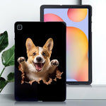 Custodia per tablet in TPU con motivo a colori, For Galaxy Tab S10+ / S9+ / S9 FE+, For Galaxy Tab S6 Lite 2024 / 2022