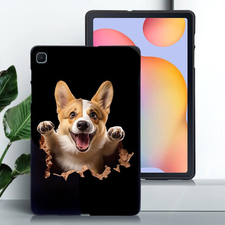 Custodia per tablet in TPU con motivo a colori, For Galaxy Tab S10+ / S9+ / S9 FE+, For Galaxy Tab S6 Lite 2024 / 2022