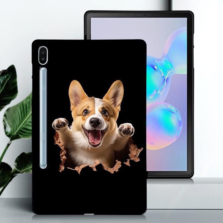 Custodia per tablet in TPU con motivo a colori, For Galaxy Tab A7 10.4 2020 / T500, For Galaxy Tab S6 / T860 / T865