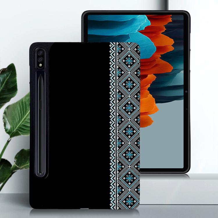 Custodia per tablet in TPU con motivo a colori, For Galaxy Tab S7+ / S8+ / T970 / X800, For Galaxy Tab S8 / S7 / T870 / T875