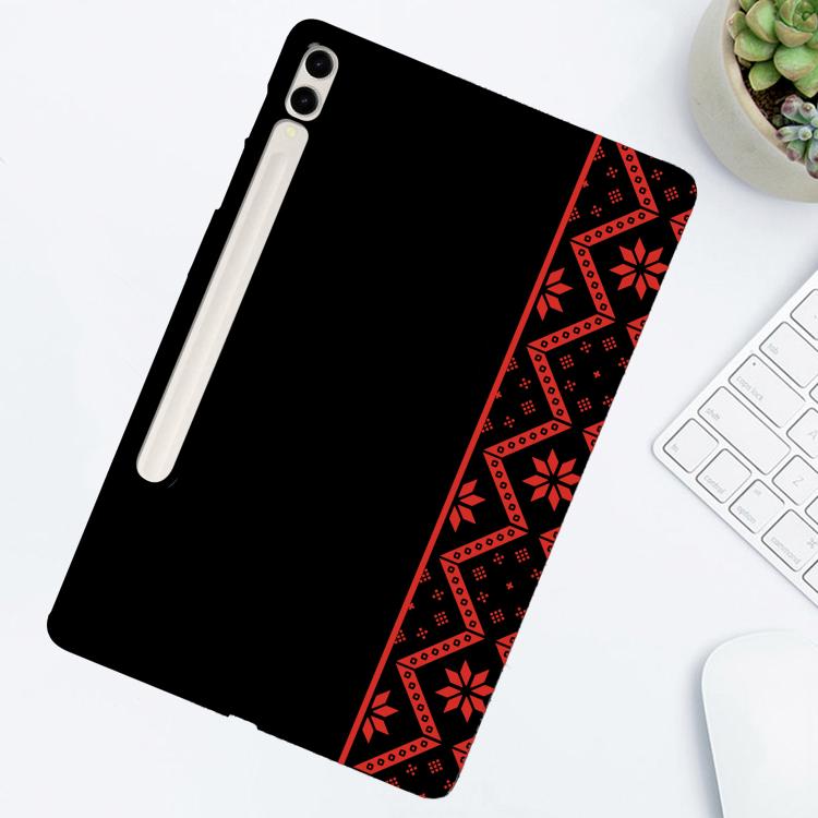 Custodia per tablet in TPU con motivo a colori, For Galaxy Tab S7+ / S8+ / T970 / X800, For Galaxy Tab S8 / S7 / T870 / T875