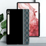 Custodia per tablet in TPU con motivo a colori, For Galaxy Tab S7+ / S8+ / T970 / X800, For Galaxy Tab S8 / S7 / T870 / T875