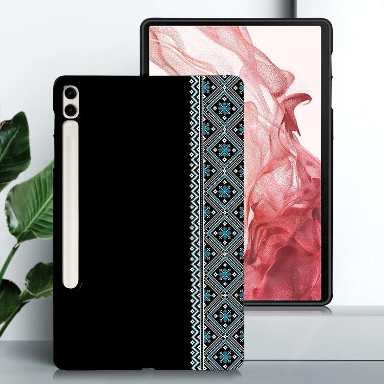 Custodia per tablet in TPU con motivo a colori, For Galaxy Tab S7+ / S8+ / T970 / X800, For Galaxy Tab S8 / S7 / T870 / T875