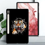 Custodia per tablet in TPU con motivo a colori, For Galaxy Tab S7+ / S8+ / T970 / X800, For Galaxy Tab S8 / S7 / T870 / T875
