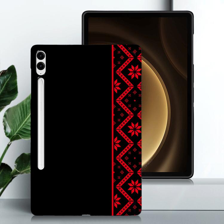 Custodia per tablet in TPU con motivo a colori, For Galaxy Tab S10+ / S9+ / S9 FE+, For Galaxy Tab S6 Lite 2024 / 2022