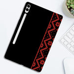 Custodia per tablet in TPU con motivo a colori, For Galaxy Tab S10+ / S9+ / S9 FE+, For Galaxy Tab S6 Lite 2024 / 2022