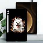 Custodia per tablet in TPU con motivo a colori, For Galaxy Tab S10+ / S9+ / S9 FE+, For Galaxy Tab S6 Lite 2024 / 2022