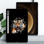 Custodia per tablet in TPU con motivo a colori, For Galaxy Tab S10+ / S9+ / S9 FE+, For Galaxy Tab S6 Lite 2024 / 2022