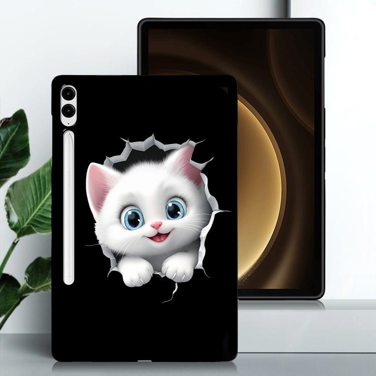 Custodia per tablet in TPU con motivo a colori, For Galaxy Tab S10+ / S9+ / S9 FE+, For Galaxy Tab S6 Lite 2024 / 2022