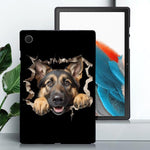 Custodia per tablet in TPU con motivo a colori, For Galaxy Tab A8 / X200 / X205, For Galaxy Tab A7 Lite / T220