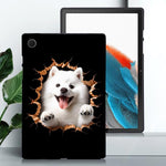 Custodia per tablet in TPU con motivo a colori, For Galaxy Tab A8 / X200 / X205, For Galaxy Tab A7 Lite / T220